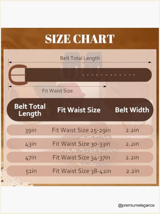 Wide Suede Leather Belt Chunky Buckle Waist Belt for Women main image 7